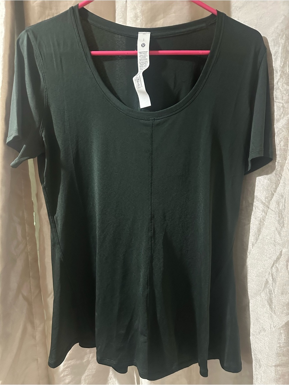 lululemon athletica Scoop Neck Tee - Dark Green